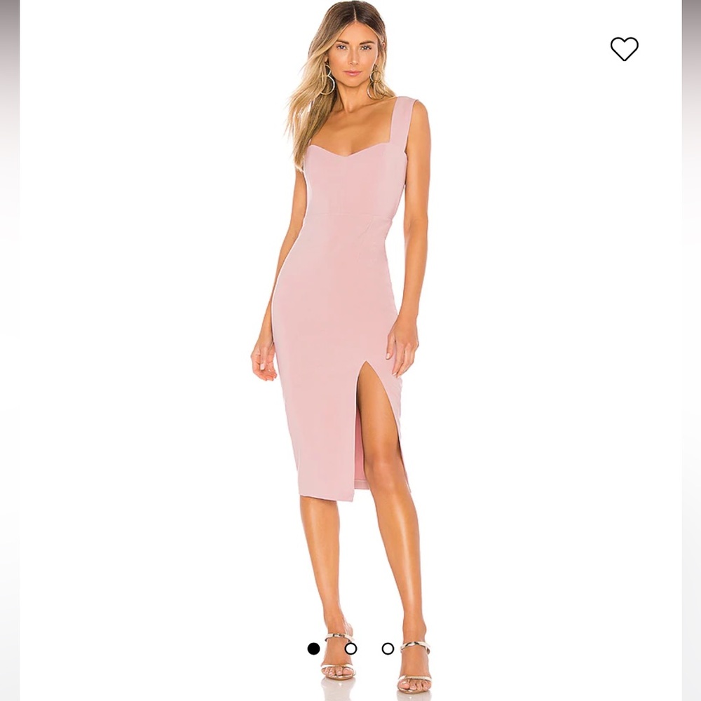 Nookie Divine Midi Dress in Dusty Pink from Revolve